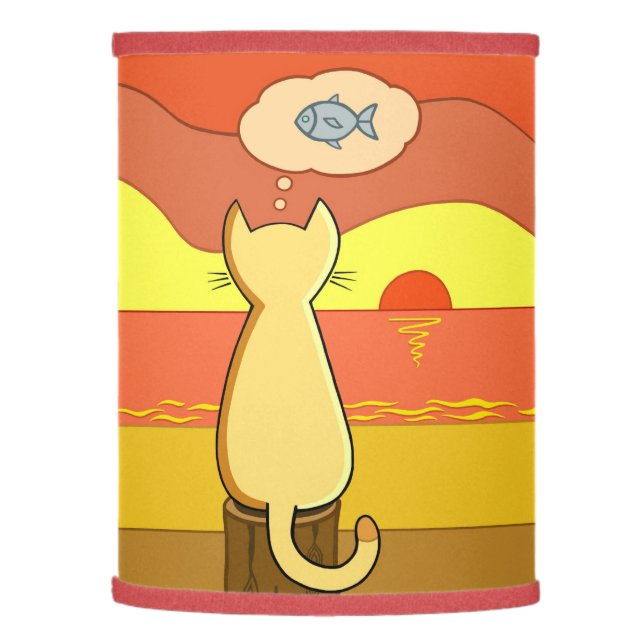 Pie’s Fishy Idea Lamp Shade (Left)