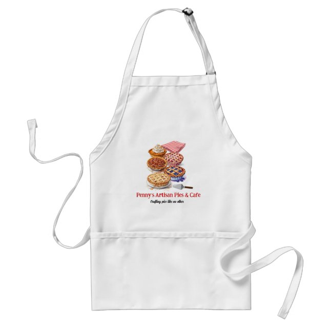 Pie Shoppe Adult Apron (Front)