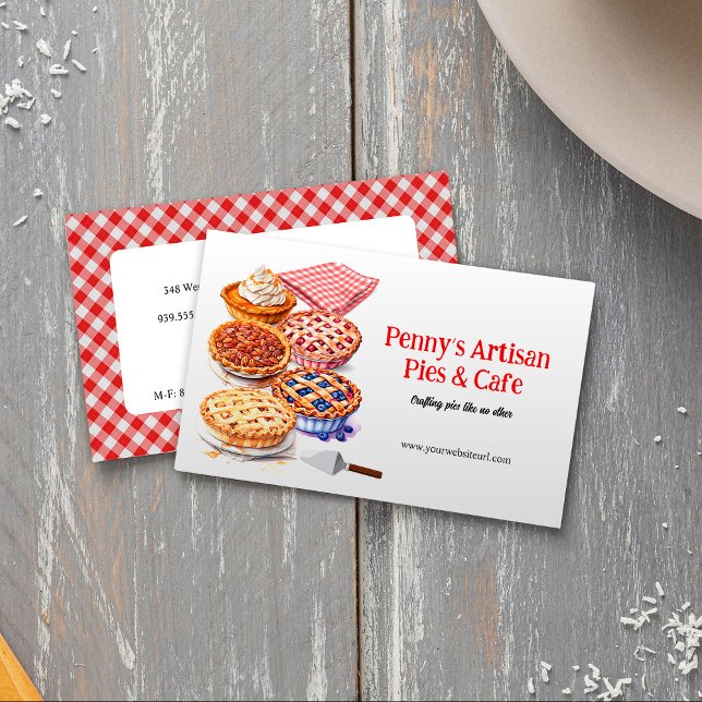 Pie Shoppe Business Card (Pie Shoppe Business Card)