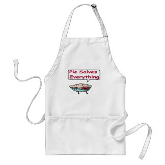 Pie Solves Everything Adult Apron