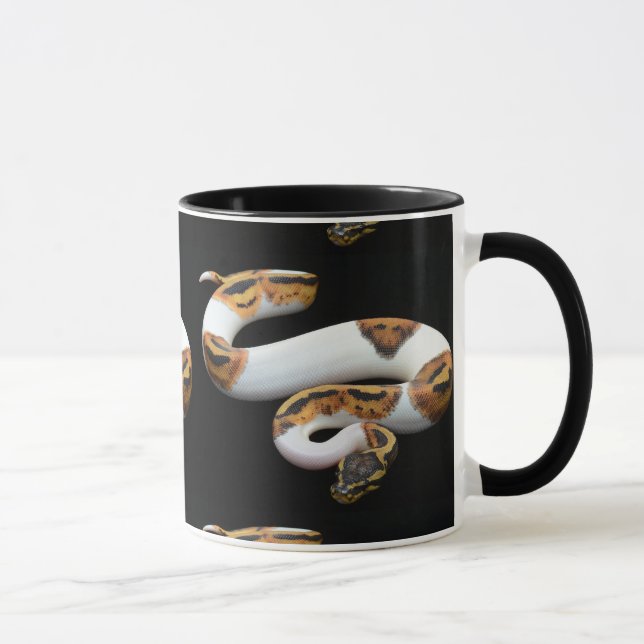 piebald ball python mug (Right)