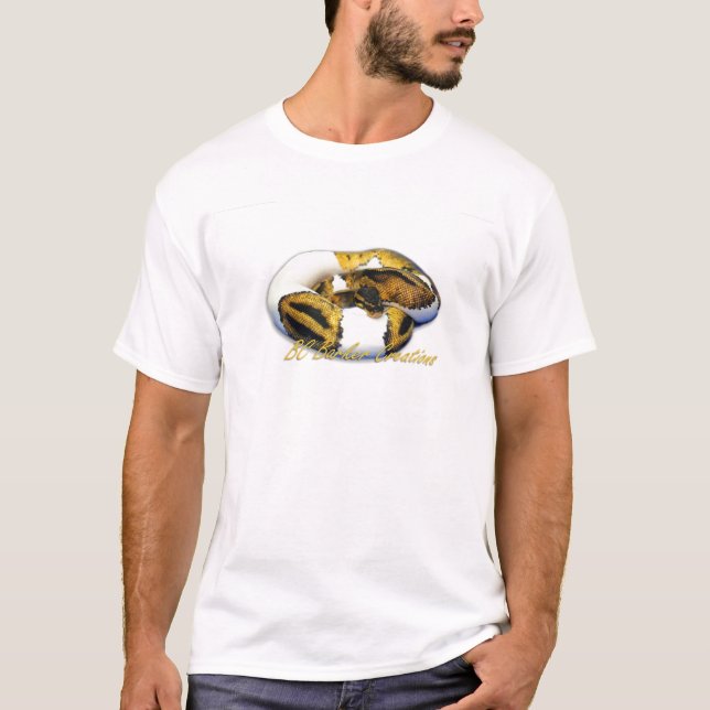 Piebald Ball Python T-Shirt (Front)