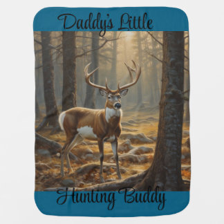 Piebald Buck Baby Blanket