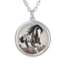 Piebald Cob Horse