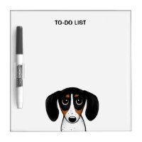 Piebald Dachshund | Cute Cartoon Dog Custom