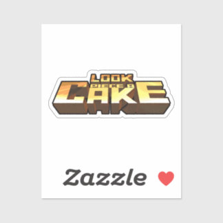 piece a cake sticker