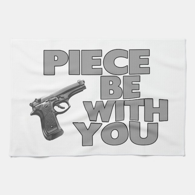 Piece Be With You Kitchen Towel (Horizontal)