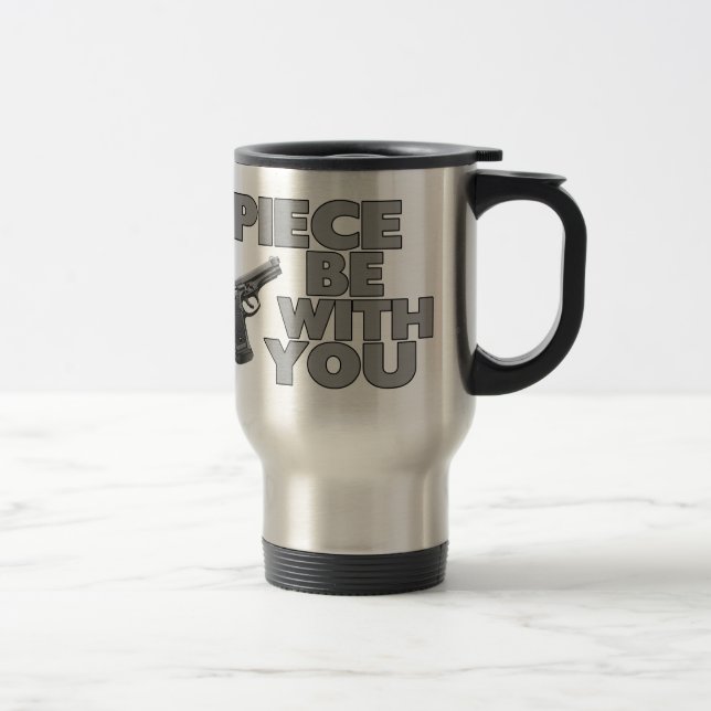 Piece Be With You Travel Mug (Right)