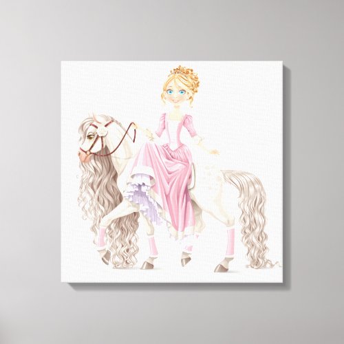 Pice de Rsistance Pony for Your Princess Canvas