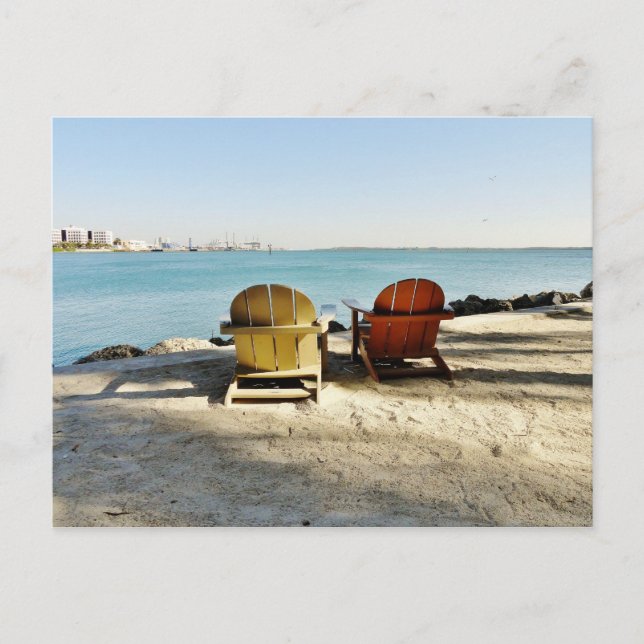 Piece in Downtown Miami Postcard (Front)