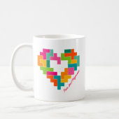 Piece, Love & Polyominoes Mug (Left)