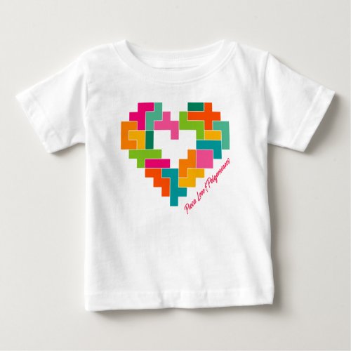 Piece Love  Polyominoes Toddler Shirt