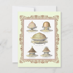 Piece of Cake Cooking Chef's School Gradutation Invitation