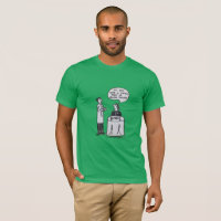 Piece of Music Cartoon Funny Joke Restaurant T-Shirt