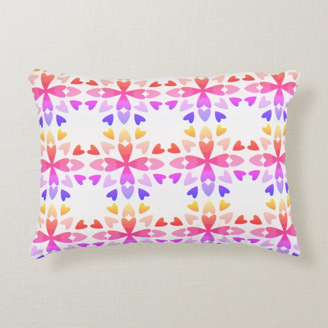 Piece of My Heart 'Faith,' Rectangle Accent Pillow (Front)