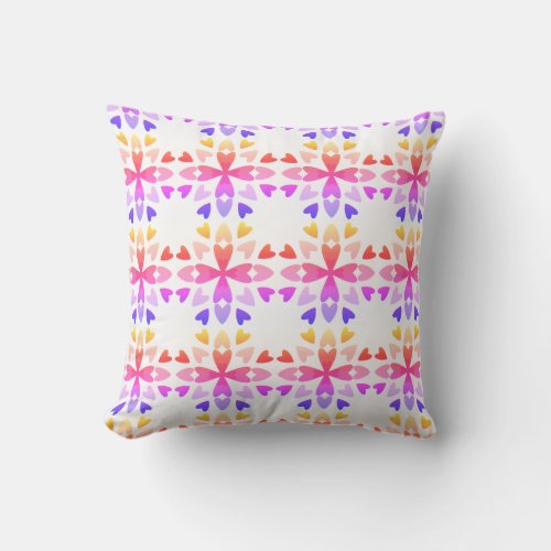 Piece of My Heart 'Faith,' Square Throw Pillow