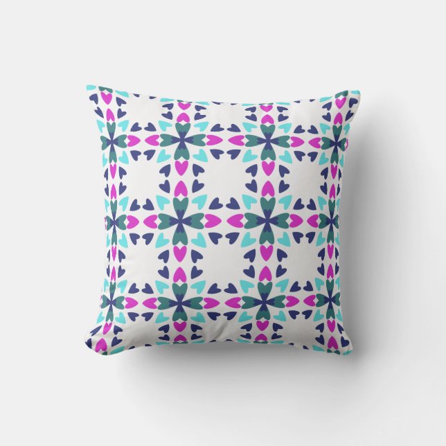 Piece of My Heart 'Grace,' Square Throw Pillow (Front)