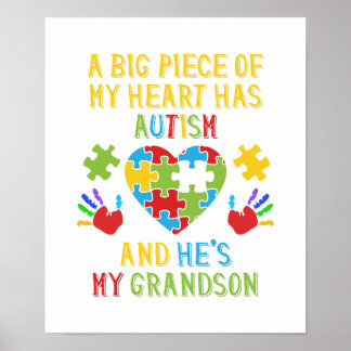 Piece Of My Heart Grandson Poster