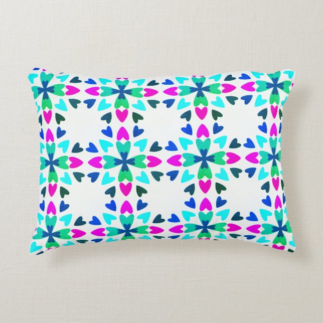 Piece of My Heart 'Hope,' Rectangle Accent Pillow (Front)