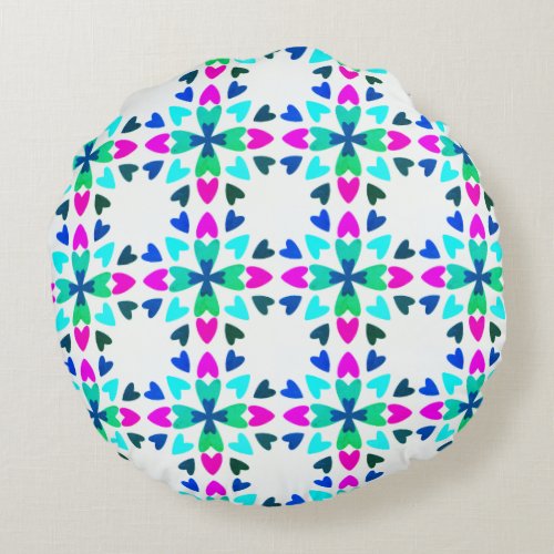 Piece of My Heart 'Hope,' Round Accent Pillow