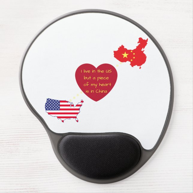 Piece Of My Heart In China Mousepad (Front)