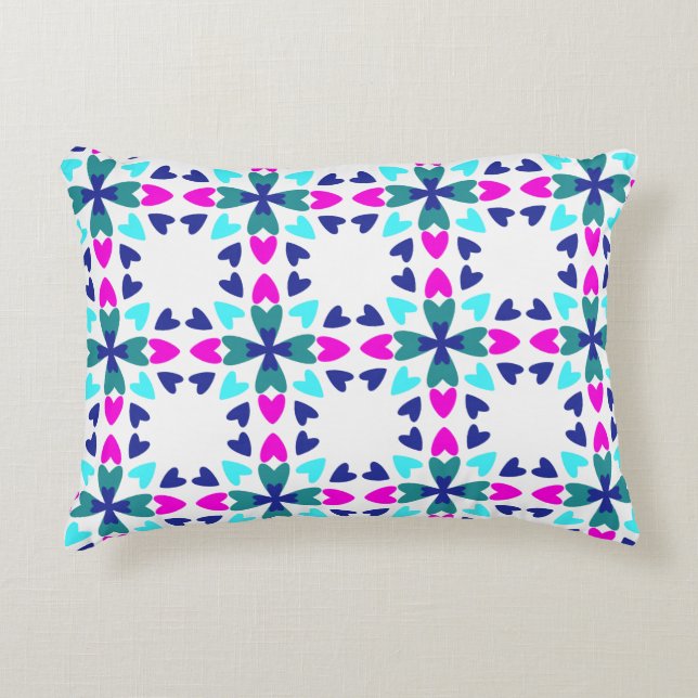 Piece of My Heart 'Joy,' Rectangle Accent Pillow (Front)