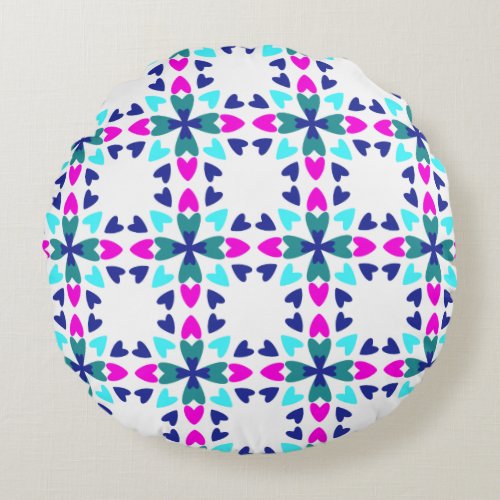 Piece of My Heart 'Joy,' Round Accent Pillow