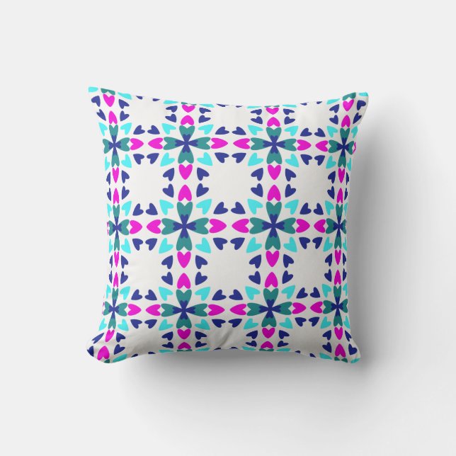 Piece of My Heart 'Joy,' Square Throw Pillow (Front)