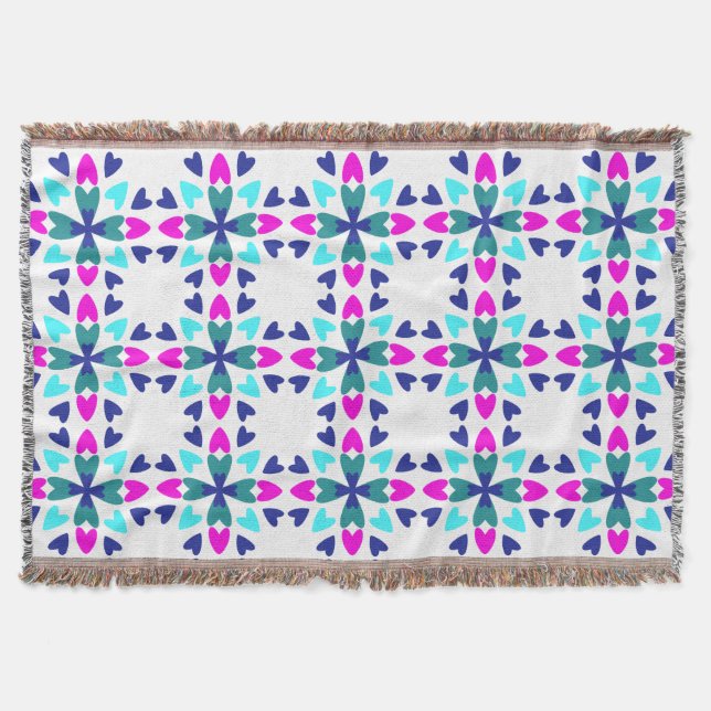Piece of My Heart 'Joy' Throw Blanket (Front)