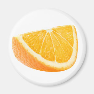 Piece of orange magnet
