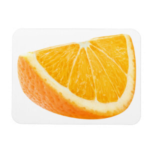 Piece of orange magnet