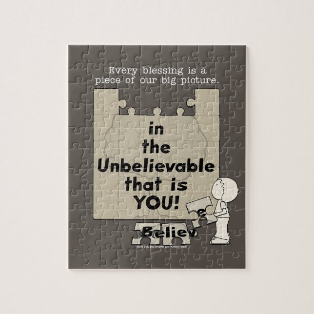 Piece of the Big Picture Jigsaw Puzzle (Vertical)