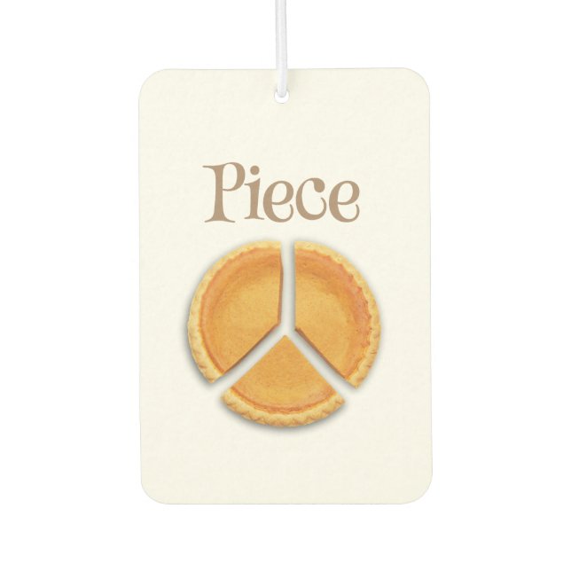 "Piece" peace symbol Air Freshener (Front)