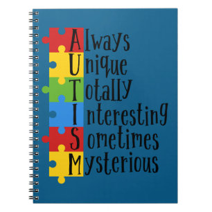 Pieces of Autism Notebook