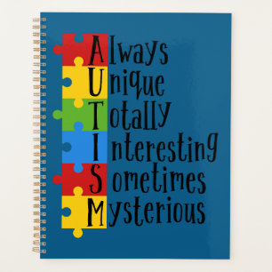 Pieces of Autism Planner