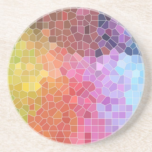 Pieces of Color Coaster (Front)