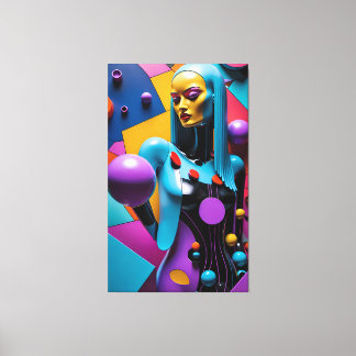 Pieces of Her Telekinesis Canvas Print