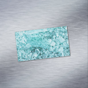 pieces of mental integration business card magnet