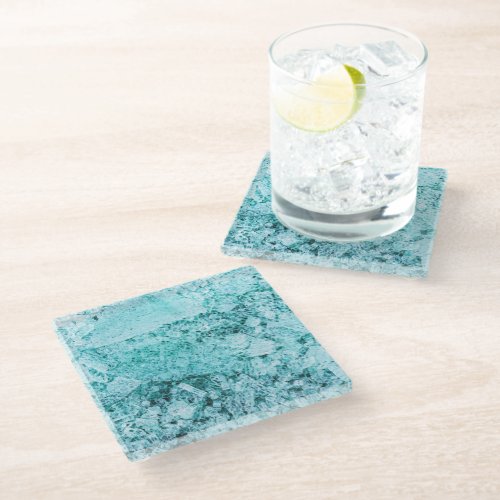 pieces of mental integration glass coaster