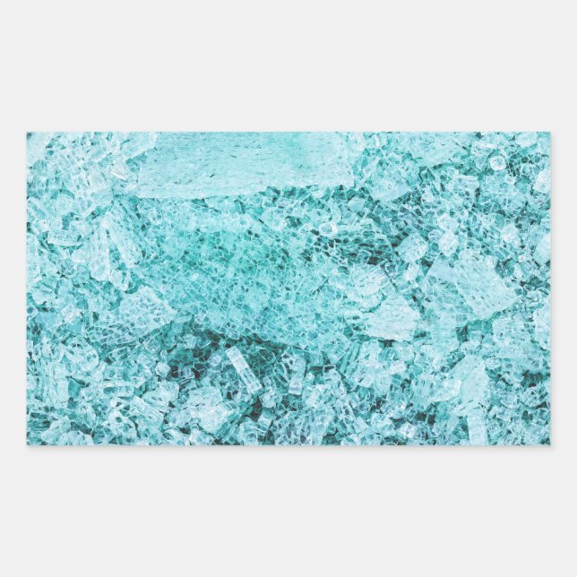 pieces of mental integration rectangular sticker (Front)