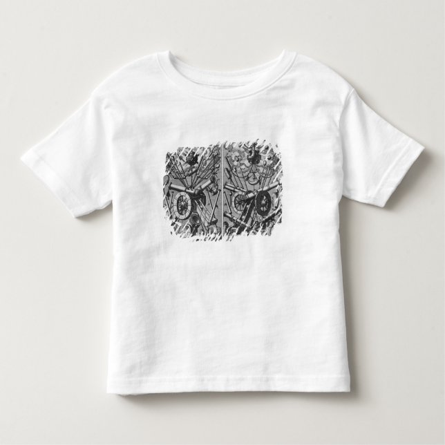 Pieces of ordnance toddler t-shirt (Front)