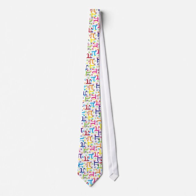 Pieces of Pi Neck Tie (Front)