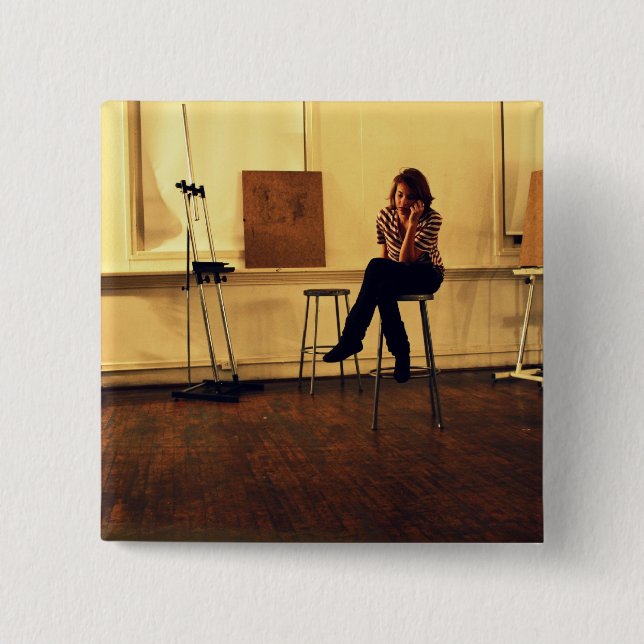 Pieces only as good as the whole pinback button (Front)