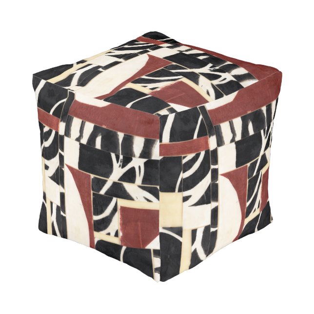 Pieces & Parts I Pouf (Angled Front)