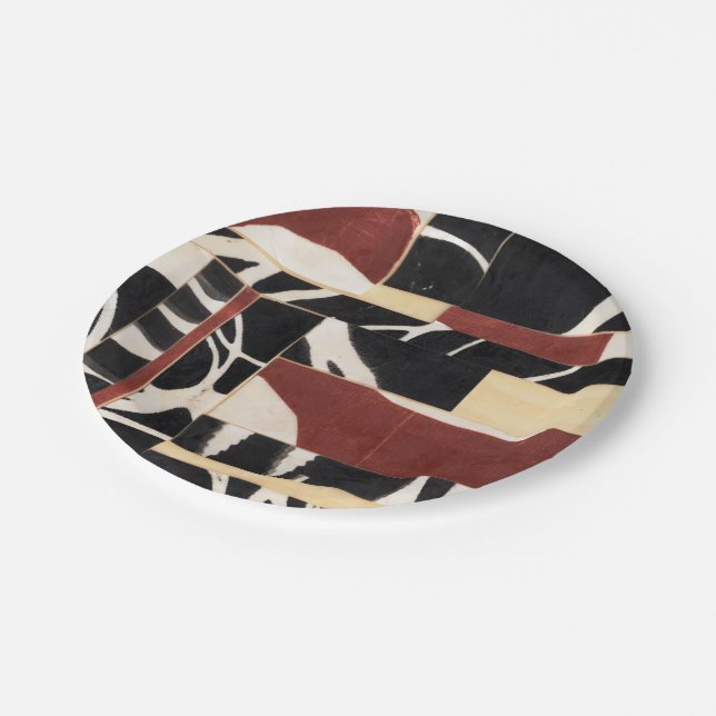 Pieces & Parts II Paper Plates (Angled)