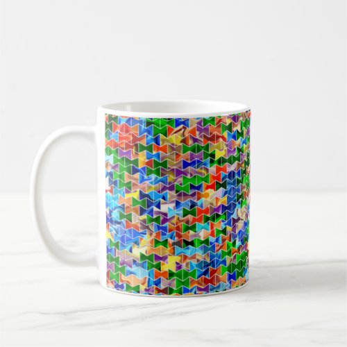 Piecewise Bowties Swirl 11oz Mug