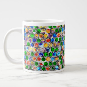 Piecewise Polygons Swirl 20oz Mug
