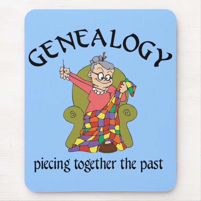 Piecing Together the Past Mouse Pad (Front)