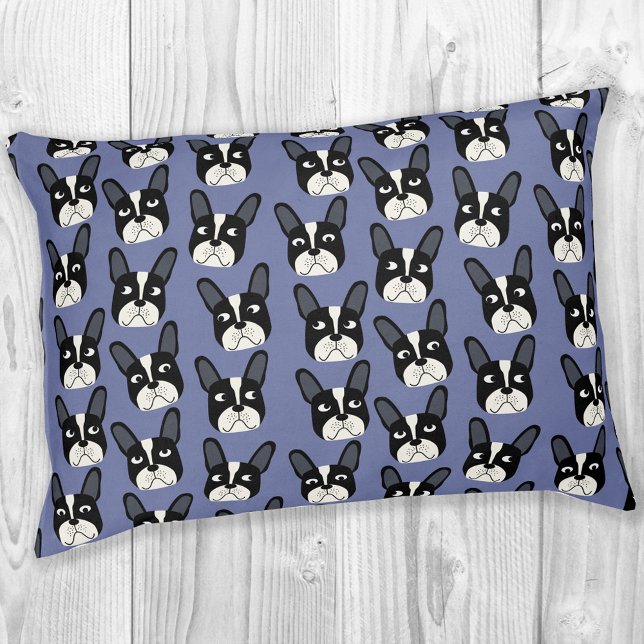 Pied French Bulldog Pet Bed (Creator Uploaded)