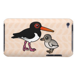 Pied Oystercatcher with chick Case-Mate iPod Touch Barely There Case